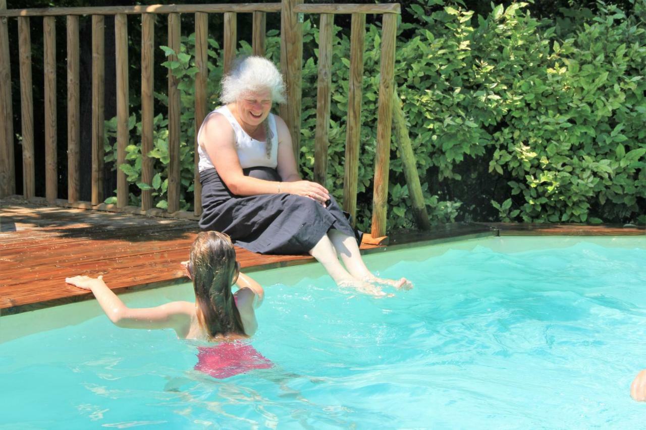 Gite Derriere Les Oliviers -Le Mas De La Cigale Bleue Caumont-sur-Durance Exteriér fotografie